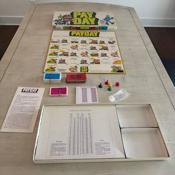 Vintage 1975 Parker Brothers PayDay #32 - Picture 2 of 12